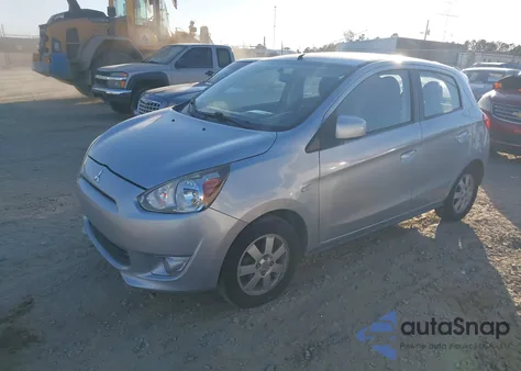 2014 Mitsubishi Mirage De from USA, damaged, VIN ML32A3HJ2EH002946